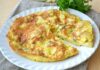 omelette au chou fleur légère