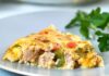 Quiche Sans Pâte au Thon légère