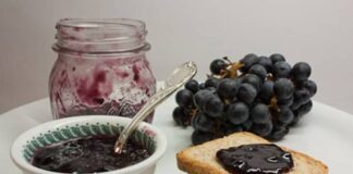 Confiture au raisins rouges avec Thermomix