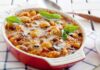 Gratin de gnocchis aux tomates et origan léger
