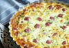 Quiche sans pâte à la raclette et jambon légère