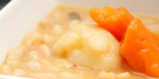 Ragoût d'haricots blanc et de légumes avec Thermomix