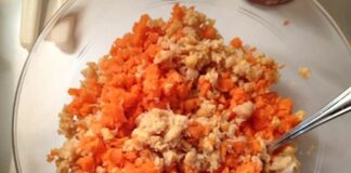 Salade de carottes au thon Weight Watchers