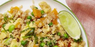 Salade de chou-fleur et légumes