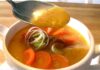 Soupe désintoxe de légumes légère