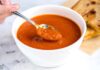 Velouté de tomates et poivrons