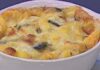 clafoutis d'aubergines au chèvre frais Weight Watchers