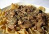 Boeuf Stroganoff léger