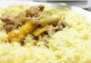Couscous de poulet mariné et mangue