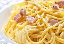 pâtes à la carbonara au Cookeo