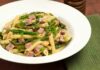 Pâtes au jambon et asperges avec Cookéo