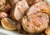Rôti de porc aux pommes et aux cidres