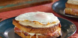 Croque madame léger Weight Watchers