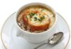 Soupe gratinée à l'oignon légère