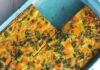 Frittata aux épinards et aux pommes de terre