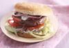 Hamburger léger à la sauce au fromage blanc