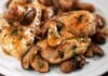 Poulet aux champignons avec Cookeo