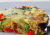 quiche sans pâte à la ratatouille légère