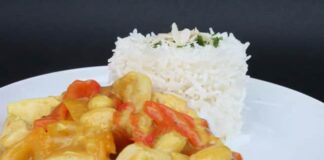 Aiguillette de poulet au curry Weight Watchers