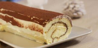 Bûche tiramisu avec Thermomix