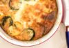Clafoutis de jambon et courgettes