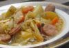 Potée au chou et à la saucisse légère