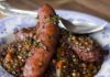 saucisses aux lentilles avec Thermomix