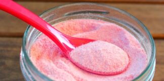 sucre aromatisé à la fraise tagada