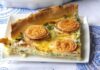 Tarte de poireaux, jambon et chèvre au Thermomix