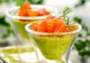 Verrine de mousse d'avocats et saumon fumé Weight Watchers