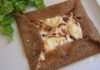 Galette bretonne au chèvre frais et lardons WW