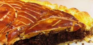 Galette des rois au chocolat au Thermomix