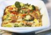 gratin de légumes au fromage à raclette