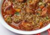 Lentilles au chorizo WW