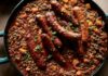 saucisses chipolatas aux lentilles avec Thermomix
