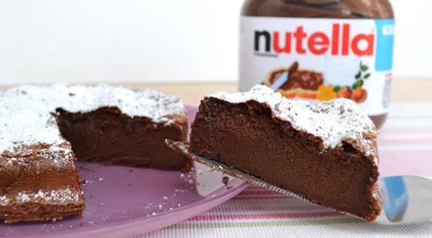 Gâteau magique au Nutella avec Thermomix