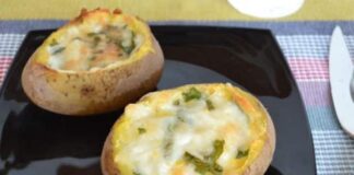 Pommes de terre farcies au four WW