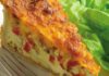 Quiche au chorizo et poivrons WW
