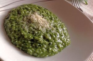 Risotto aux épinards