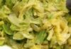 Chou sauté aux piments chilis avec Thermomix