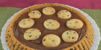 Tarte renversée façon cookie au Thermomix