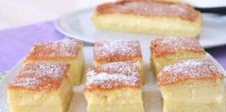 gâteau magique à la vanille au Thermomix