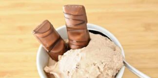 glace au Kinder Bueno avec Thermomix