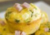 muffins aux poireaux et jambon WW