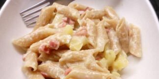 pâtes façon raclette WW