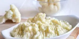 purée de chou-fleur WW