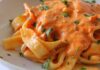 tagliatelles à la sauce aux poivrons WW