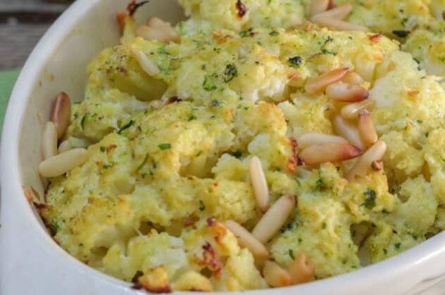 Gratin de chou-fleur sans béchamel - Plat et Recette