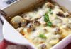 Gratin léger d'oeufs durs aux champignons WW