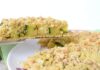 Crumble aux courgettes et chèvre frais au Thermomix